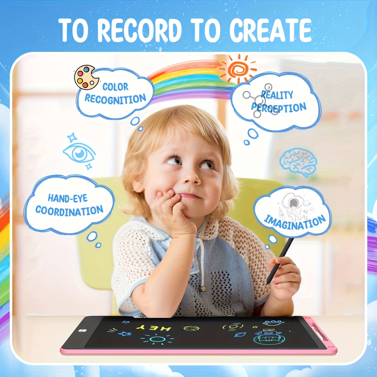 30pcs of 8.5 Inch LCD Drawing  - Kids Education Tablet review and price