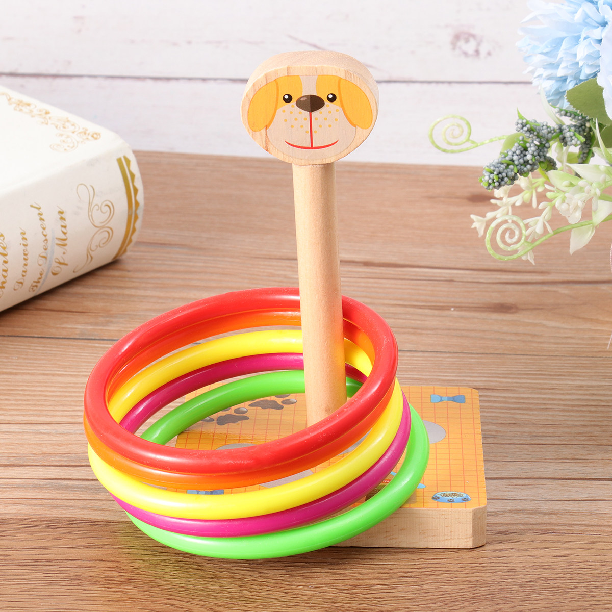 Wooden Animal Style Throwing R - Kids Educational Game review and price