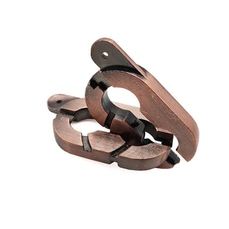 Metal Difficult Lock Puzzles D - Brain Teaser Cube review and price