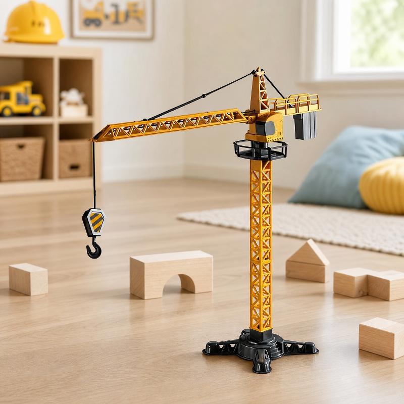 Tower Crane Toy Simulated Cons - Kids Educational Game review and price