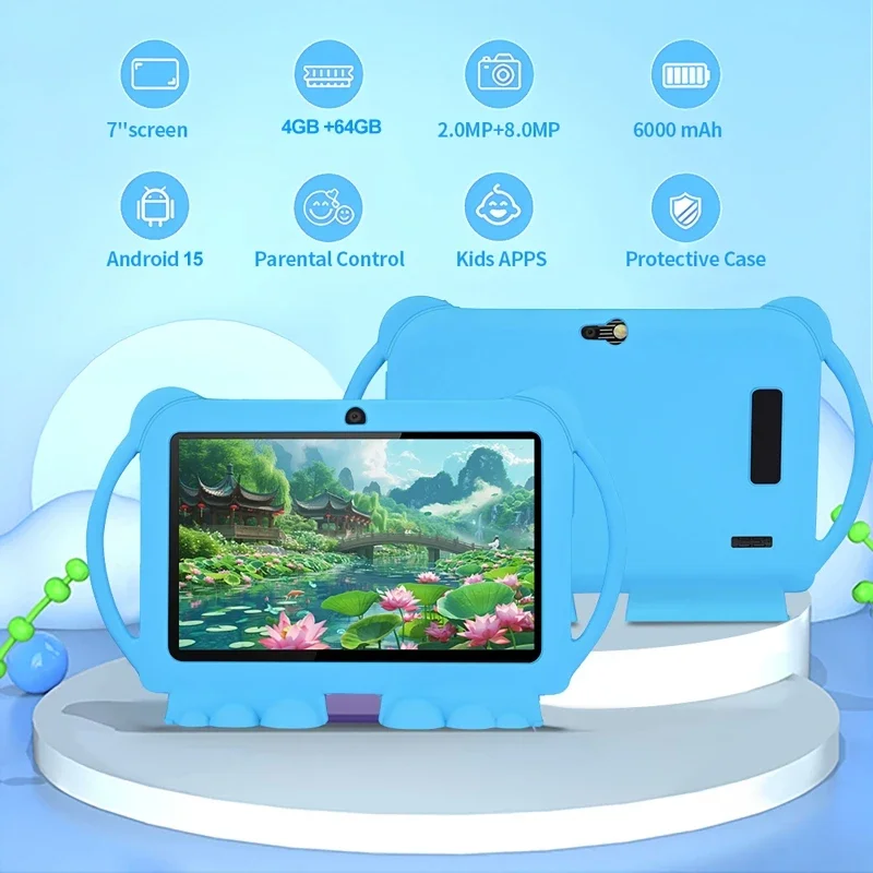 7 Inch Kids Tablet with Cartoo - Kids Education Tablet review and price