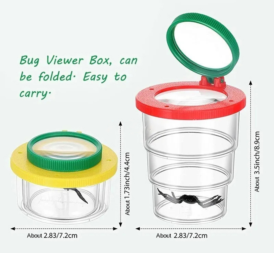 4X Two Lens Insect Viewer Bugs - Science Kit Volcano review and price