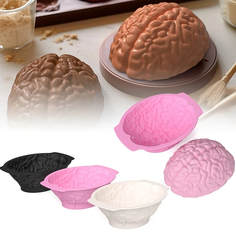 1PC Halloween Silicone Brain S - Brain Teaser Cube review and price