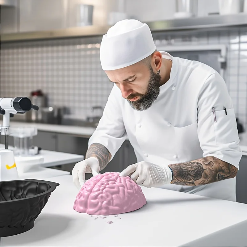 1PC Halloween Silicone Brain S - Brain Teaser Cube review and price