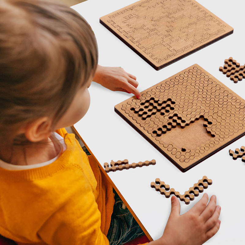 Impossible Wooden Puzzle IQ Pu - Brain Teaser Cube review and price