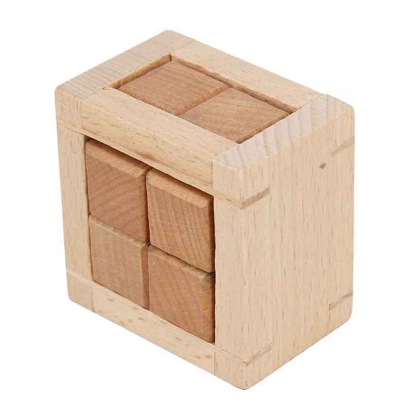 YueYu II Wooden Disentanglemen - Brain Teaser Cube review and price
