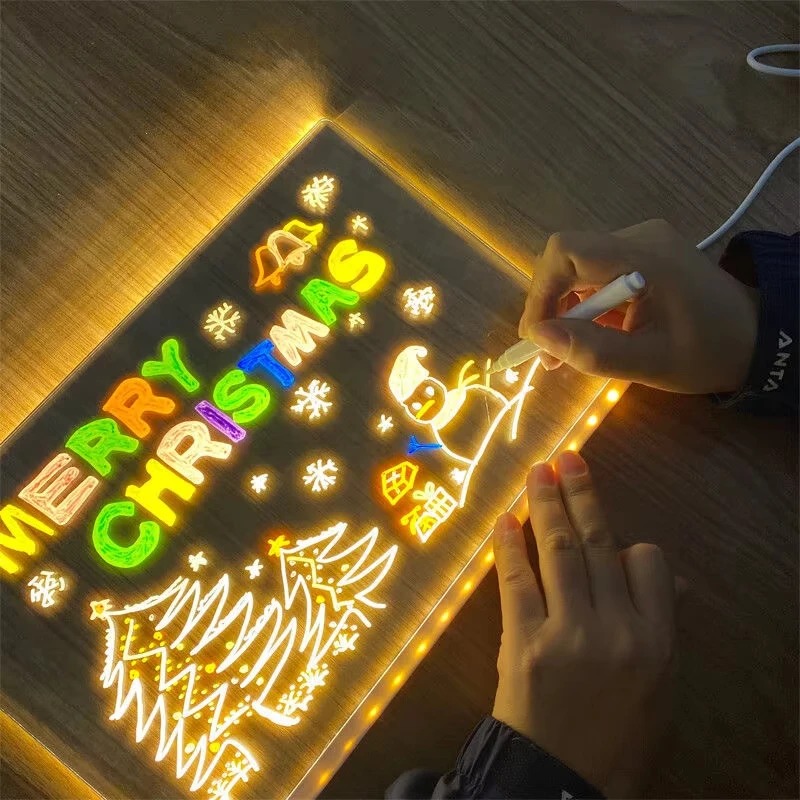 Magic Glow Kids Drawing Board: - Kids Education Tablet review and price