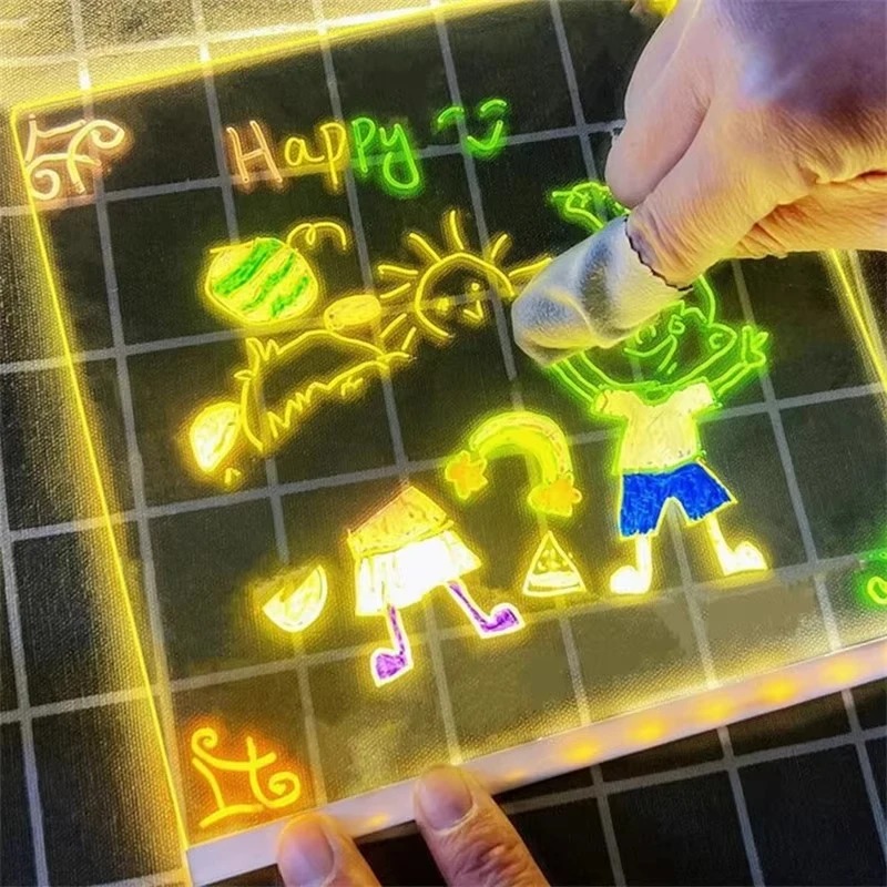 Magic Glow Kids Drawing Board: - Kids Education Tablet review and price