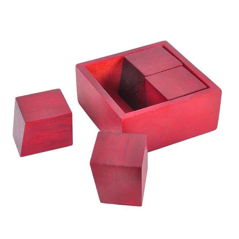 Impossible Wooden Brain Teaser - Brain Teaser Cube review and price