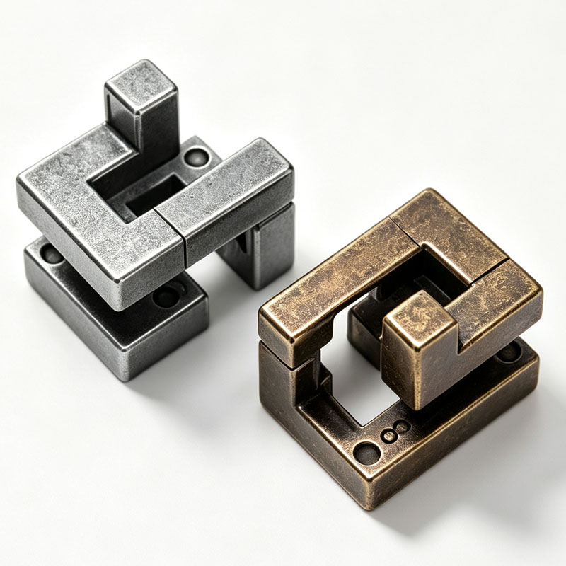 Magic IQ Cast Coil Difficult M - Brain Teaser Cube review and price