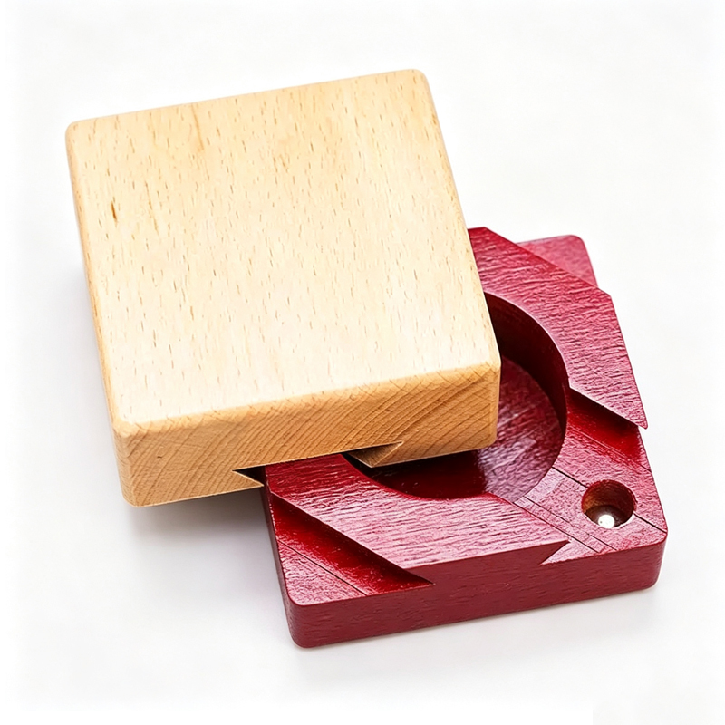 Wooden Puzzle Box with Secret  - Brain Teaser Cube review and price